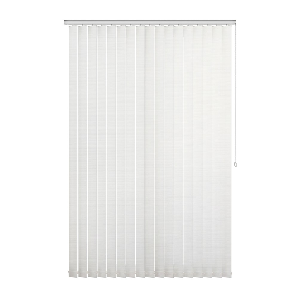 Whisper: The Fabric Box Vertical Blinds Hayworth Whisper