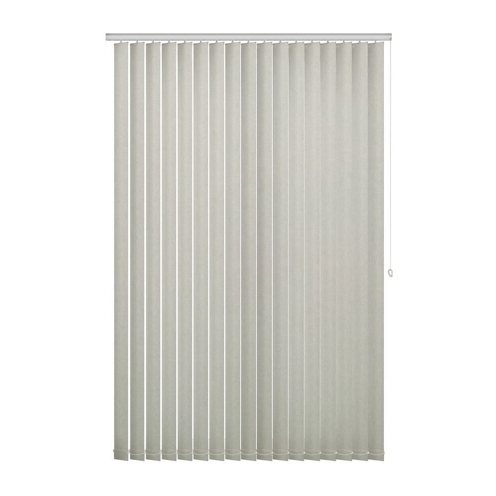 Nori: The Fabric Box Vertical Blinds Hanson Nori