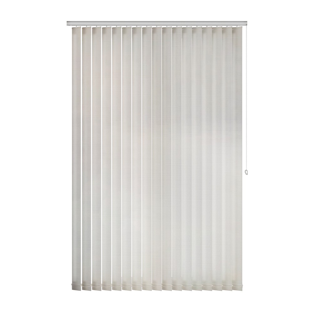 Whisper: The Fabric Box Vertical Blinds Hayden Whisper