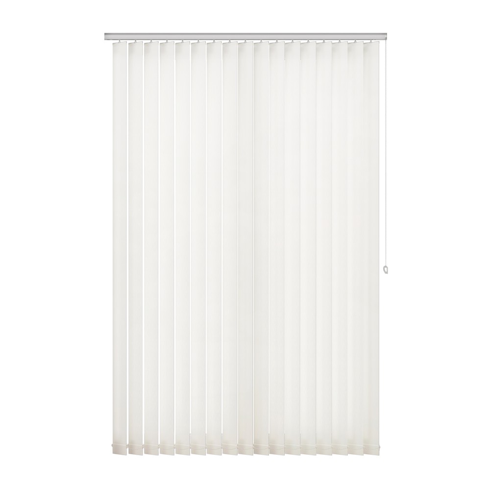 Pure: The Fabric Box Vertical Blinds Barclay Pure
