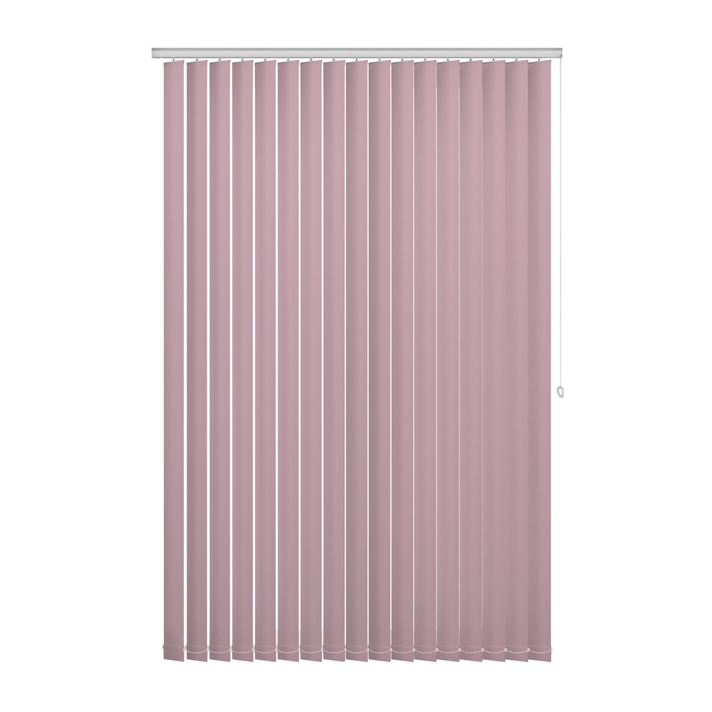 Sorbet: The Fabric Box Vertical Blinds Como Sorbet