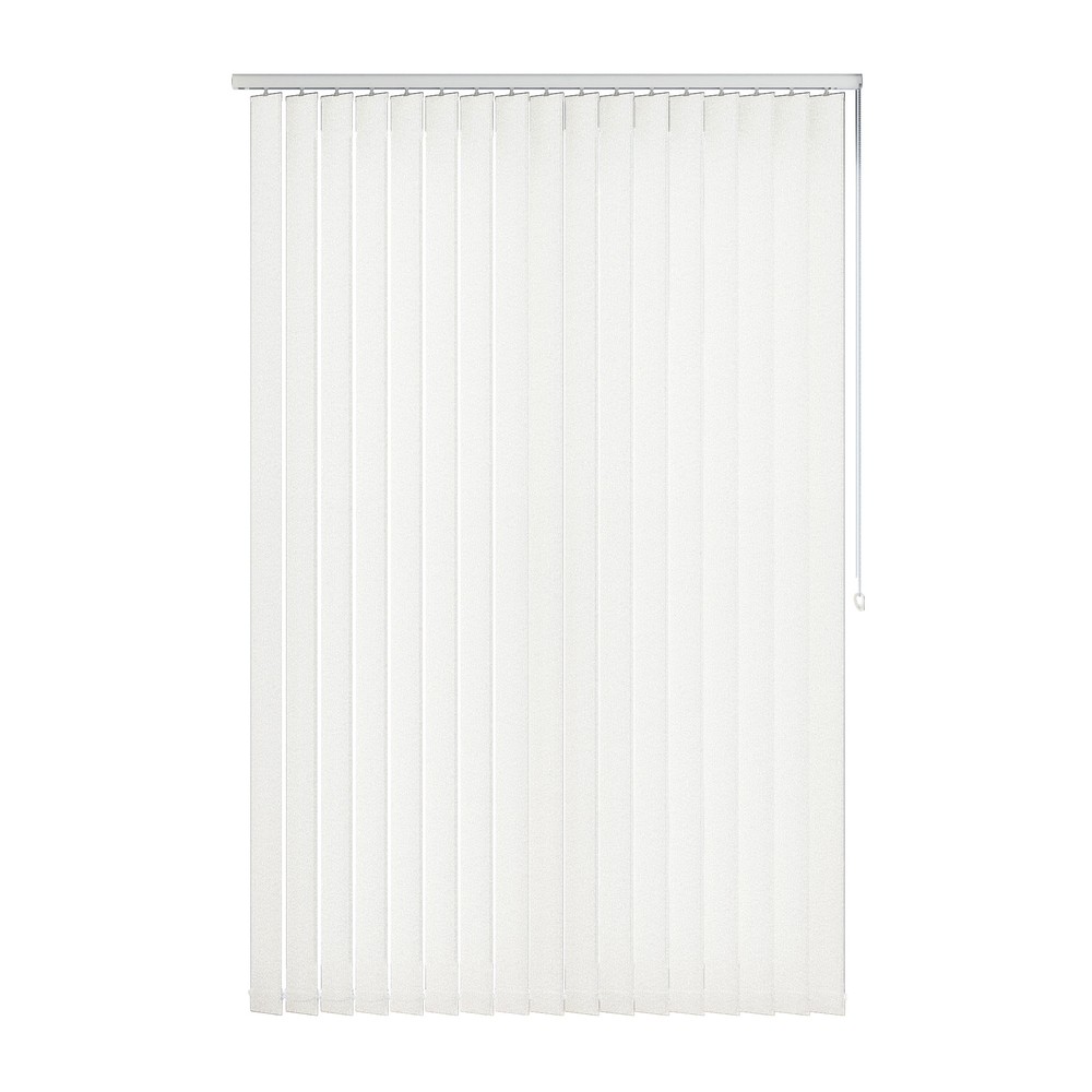 Whisper: The Fabric Box Vertical Blinds Devon Whisper