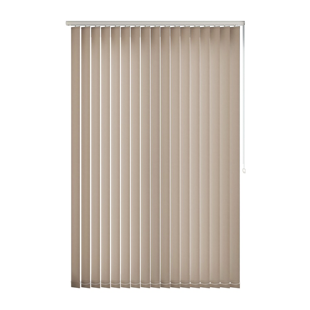 Placid: The Fabric Box Vertical Blinds Splash Placid