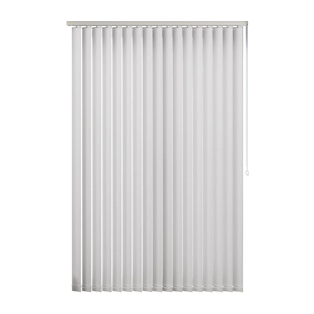 Grey: The Fabric Box Vertical Blinds Unilux Grey