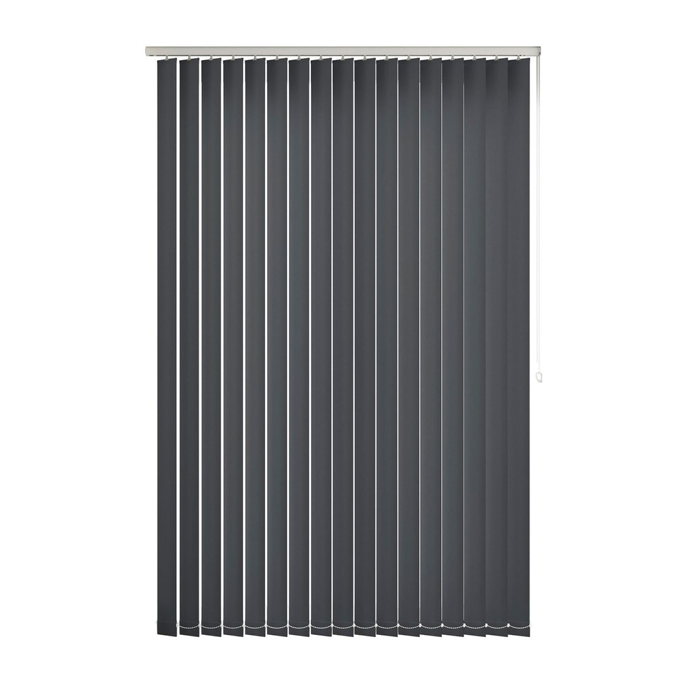 Mono: The Fabric Box Vertical Blinds Bella Mono