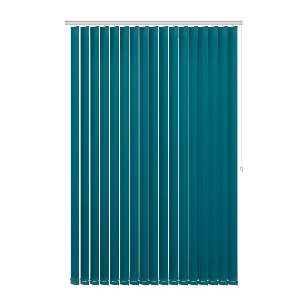 Curious: The Fabric Box Vertical Blinds Como Curious