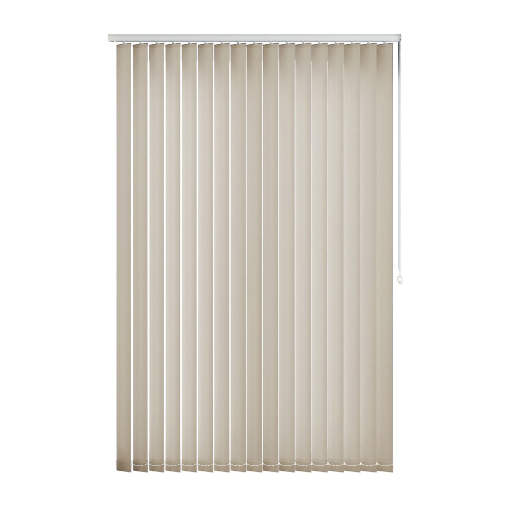 Modesty: The Fabric Box Vertical Blinds Splash Modesty
