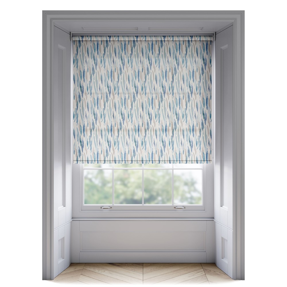 Cobalt: The Fabric Box Roller Zafira Cobalt 1