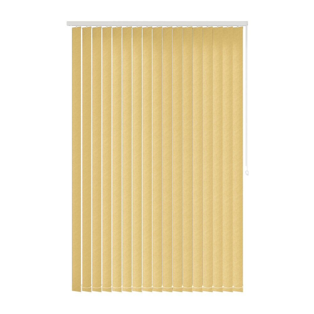 Summer: The Fabric Box Vertical Blinds Linden Summer