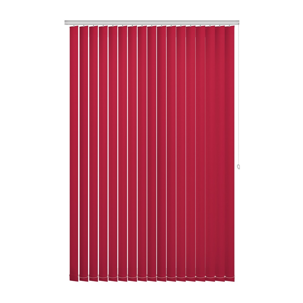 Scarlett: The Fabric Box Vertical Blinds Bella Scarlett