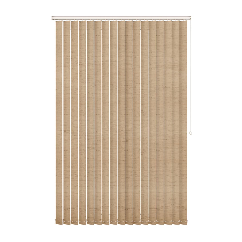 Stone: The Fabric Box Vertical Blinds Plaza Stone