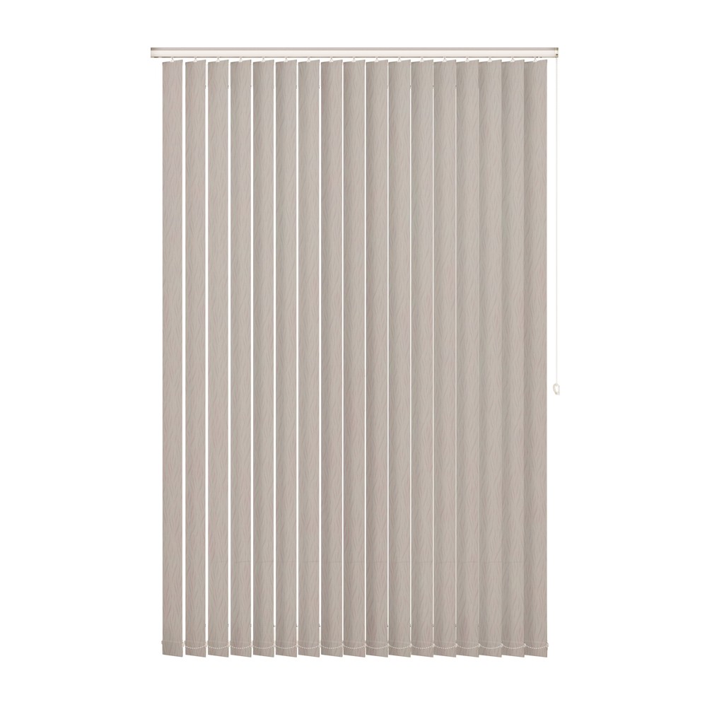 Stone: The Fabric Box Vertical Blinds Legacy Stone
