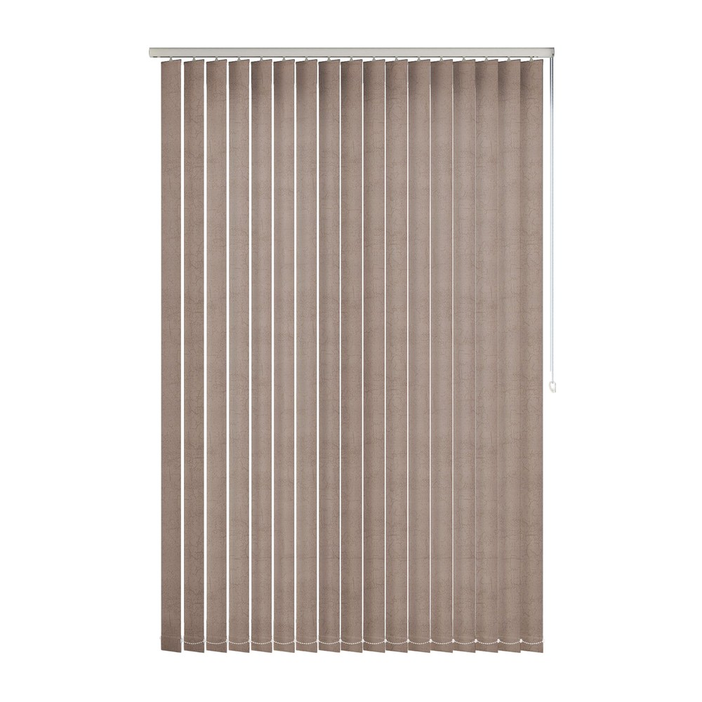Stone: The Fabric Box Vertical Blinds Metz Stone