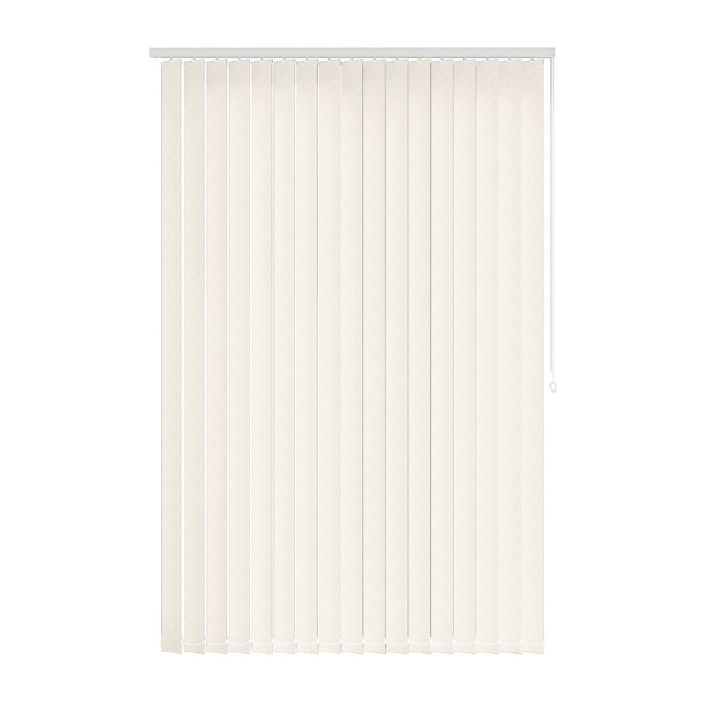 Orchid: The Fabric Box Vertical Blinds Linden Orchid