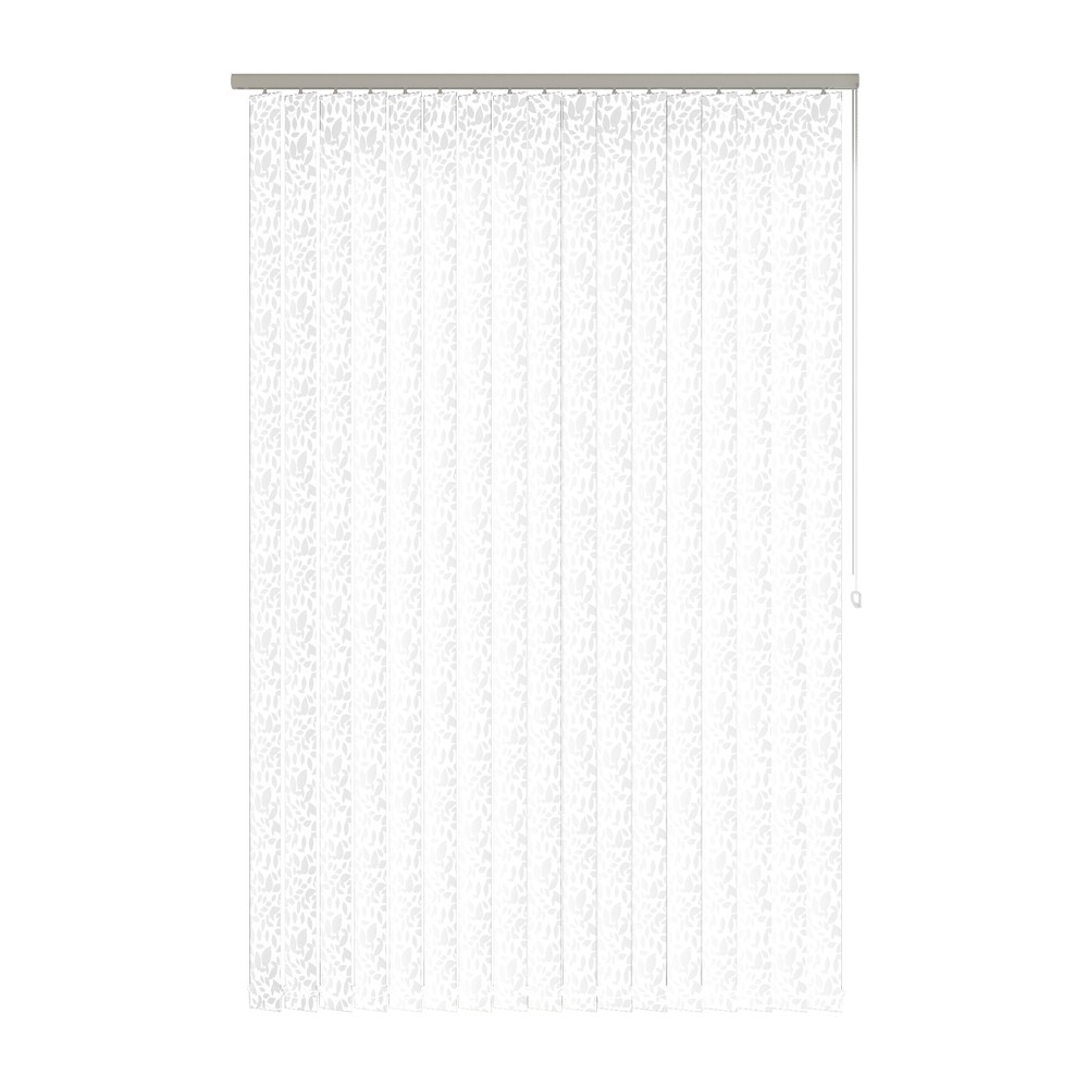 Whisper: The Fabric Box Vertical Blinds Isla Whisper