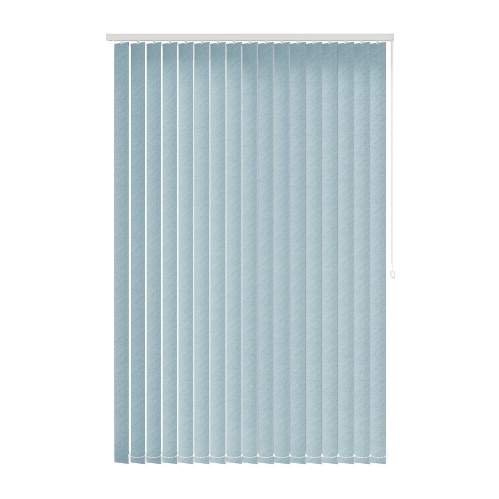 Mineral: The Fabric Box Vertical Blinds Linden Mineral