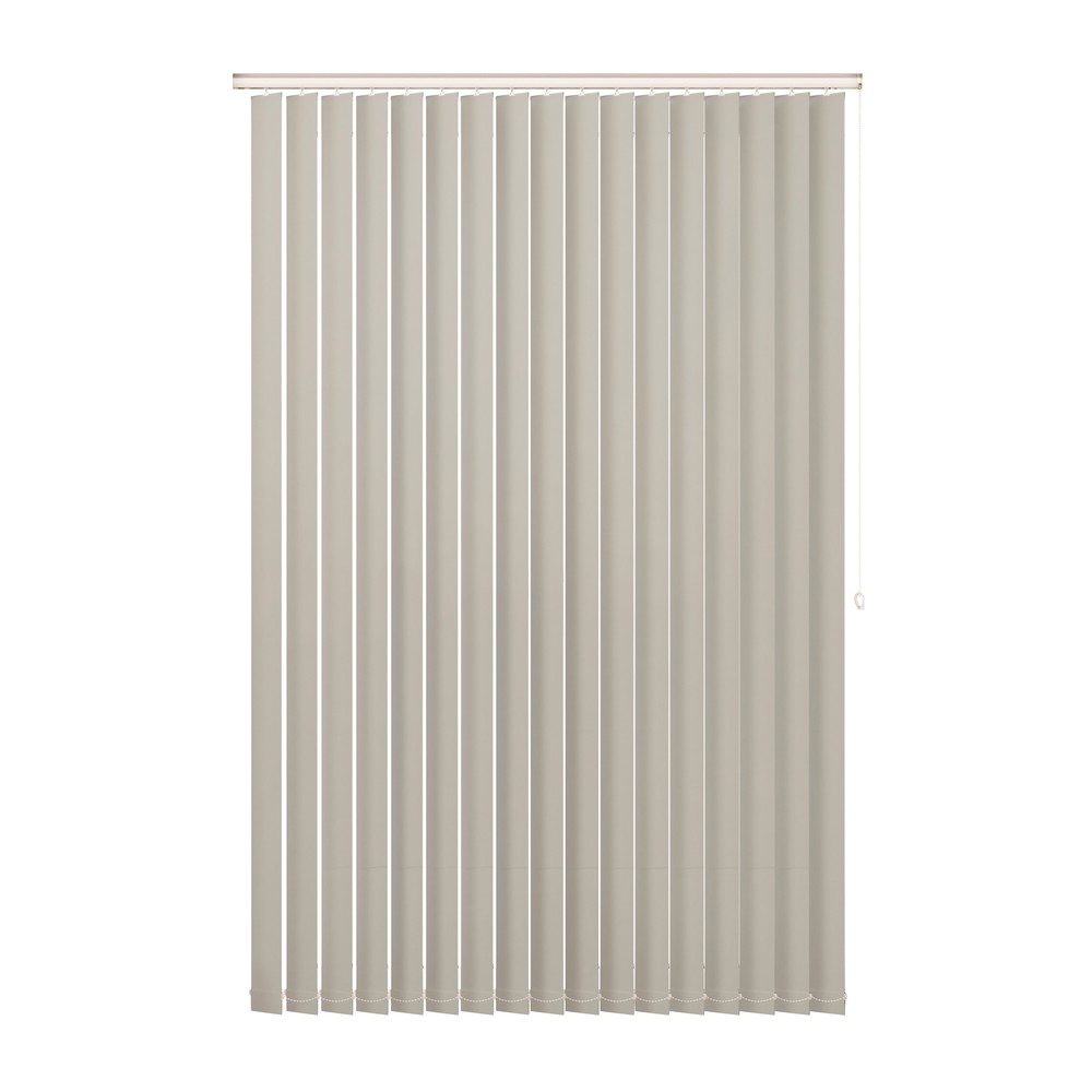 Stone: The Fabric Box Vertical Blinds Unilux Stone